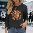 Stayin' Alive Bridesmaid Bride Babe Disco Bachelorette Party Long Sleeve T-Shirt Gifts for Her