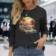 Sunset Cuba Oldtimer Palm Trees Retrointage Summer Langarmshirts Geschenke für Sie