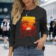 Surfer Beach Sea Retro Summer Fernlust Langarmshirts Geschenke für Sie