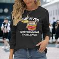 Surströmming I Survived Surströmming Challenge Langarmshirts Geschenke für Sie