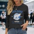 Svalbard Spitzbergen Polar Bear Longyearbyen Norway Polar Bear Langarmshirts Geschenke für Sie