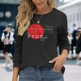 Synthétiseur Analogique Des Années 80 Japonaisaporwave T-shirt à manches longues Cadeaux pour elle