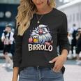T Birrolo Nano Magliette Uomo Divertenti Birra Maglietta a maniche lunghe Regalos para ella