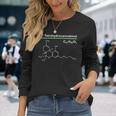 Tetrahydrocannabinol Cannabis Ganja Pot Marijuana Kiffen Langarmshirts Geschenke für Sie