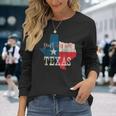 Texas The Lone Star State Leg Dich Nicht Mit Texas An Langarmshirts Geschenke für Sie