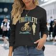 Triatleta Triatlones Triatlón Deportes Camiseta de manga larga Regalos para ella