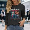 Trump I'm Voting For The Outlaw And Hillbilly Trump Vance Long Sleeve T-Shirt Gifts for Her
