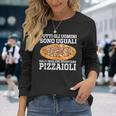 Tutti Gli Uomini Sono Uguali I Migliori Diventano Pizzaioli Maglietta a maniche lunghe Regalos para ella