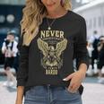 Never Underestimate The Power Of Bardo Personalized Last Name Long Sleeve T-Shirt Gifts for Her