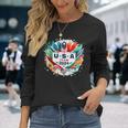 Usa 2024 Go United States Sport Usa Team 2024 Usa Long Sleeve T-Shirt Gifts for Her