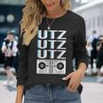 Utz Utz Utz Cool Techno Beat s Langarmshirts Geschenke für Sie