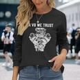 V8 Engine Block Carehicle In8 We Trust Maglietta a maniche lunghe Regalos para ella
