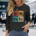 Vintage Analogue Photography Cameras Retro Film Photography Langarmshirts Geschenke für Sie