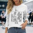 Bad Attitudes Roses Stile Estetico Giapponese Punk Goth Soft Grunge Maglietta a maniche lunghe Regalos para ella