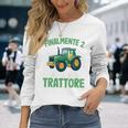 Bambino 2 Anni Secondo Compleanno Fattoria Ragazzi Trattore Maglietta a maniche lunghe Regalos para ella