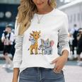 Bambino 2 Compleanno Bambini & Zoo Regalo Di 2 Anni Maglietta a maniche lunghe Regalos para ella