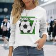Bambino Gooool 7° Compleanno 7 Anni Di Calcio Maglietta a maniche lunghe Regalos para ella