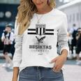 Besiktas Birakmam Seni 1903 Gray Langarmshirts Geschenke für Sie