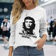 Che Guevara Cuban Revolution Hasta Laictoria Siempre Red Langarmshirts Geschenke für Sie