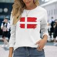 Denmark Flag Denmark Denmark Denmark S Langarmshirts Geschenke für Sie