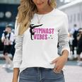 Gymnast Love GymnasticsCartwheel Tumbling Sport Carino Maglietta a maniche lunghe Regalos para ella