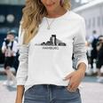 Hamburg Skyline Hamburg Love Langarmshirts Geschenke für Sie