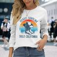 Heads Carolina Tail California Country Music Cowgirl Western Long Sleeve T-Shirt Gifts for Her