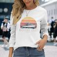 Honolulu Hiintage Nautica Anni '70 Retro Barca Maglietta a maniche lunghe Regalos para ella