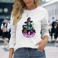 Kamalloween Witch Kamala Harris Halloween Costume Long Sleeve T-Shirt Gifts for Her