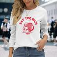 Karl Marx Eat Doner Kebab Rich Socialisme T-shirt à manches longues Cadeaux pour elle