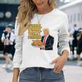 Lustiger Trump-Gewinner Truthahn Dinner Thanksgiving Langarmshirts Geschenke für Sie