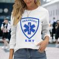 Paramedic Emt Uniforme Di Emergenza Maglietta a maniche lunghe Regalos para ella