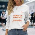 Physics Science Nerd Physics Langarmshirts Geschenke für Sie