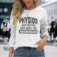 Physio Wir Retten Die Welt In Jogging Bottoms Gray Langarmshirts Geschenke für Sie