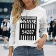 Psychiatrie Insasse 54287 Kostüm Knast Gefängnis Langarmshirts Geschenke für Sie