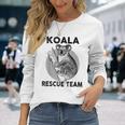 Rettet Den Koalabärintage Animals Outfits Rescue Australia Langarmshirts Geschenke für Sie