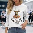 An Scheiß Muass I Trachten Grantler Oktoberfest Langarmshirts Geschenke für Sie