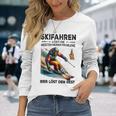 Skifahren Löst Die Meisten Meiner Probleme Bier Löst Langarmshirts Geschenke für Sie