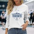 Skyline Toronto Canada Langarmshirts Geschenke für Sie