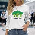 Team Broccolieganegetarian Broccoli Langarmshirts Geschenke für Sie