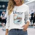 Venice Italy Enice Italiaintage Langarmshirts Geschenke für Sie