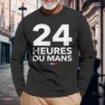 24 Heures Du Mans 24 Heures Motorsport Langarmshirts Geschenke für alte Männer