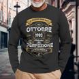 41 Anni Compleanno Ottobre 1983 Uomo Donna Ottobre 1983 Maglietta a maniche lunghe Regalos para ancianos