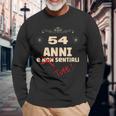 54 Anni E Non Sentirli Idea Divertente Scherzo Di Compleanno Maglietta a maniche lunghe Regalos para ancianos