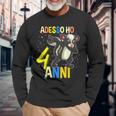 Adesso Ho 4 Anni Puzzola Compleanno Maglietta a maniche lunghe Regalos para ancianos