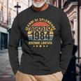 Agosto 1984 Anni 40 Compleanno Uomo Donna 1984 Maglietta a maniche lunghe Regalos para ancianos