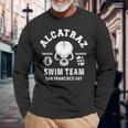 Alcatraz Prison Clothing Alcatraz Swim Team Maglietta a maniche lunghe Regalos para ancianos