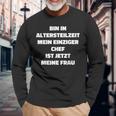 Altersteilzeit 2023 Alterteizeit Langarmshirts Geschenke für alte Männer