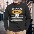 Annata 55 Compleanno 1969 55 Anni Compleanno Uomo Donna 1969 Maglietta a maniche lunghe Regalos para ancianos