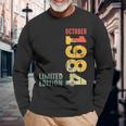 Anno 1984 Ottobre 1984 Retro 1984 Annata 1984 Dal 1984 Maglietta a maniche lunghe Regalos para ancianos